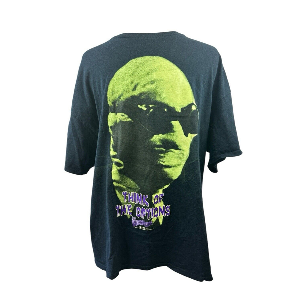 The Invisible Man T-Shirt Black Universal Studios Movie Promo Size XL Top - Picture 8 of 9